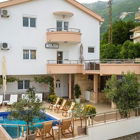 Villa Lux Rajovic Budva Bagian luar foto